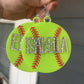 Softball Bag Tag