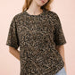 Karen Oversized Leopard Printed Knit Top
