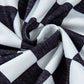 Checked Print High Waist Wide Leg Pants