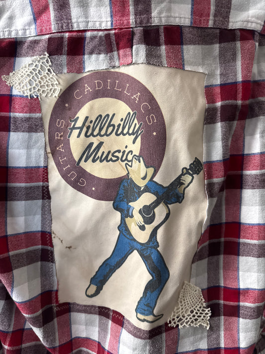 HILLBILLY MUSIC FLANNEL