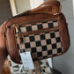 Checkered Crossbody Bag