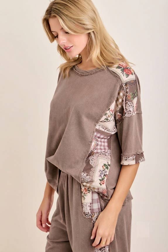 Ash Patch Top