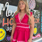 Hot Pink Light Pink Dress