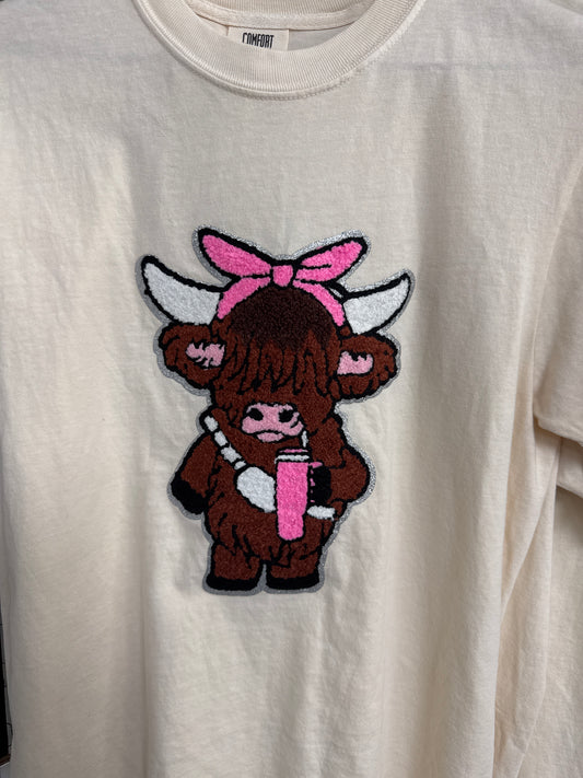 Highland Cow Tee