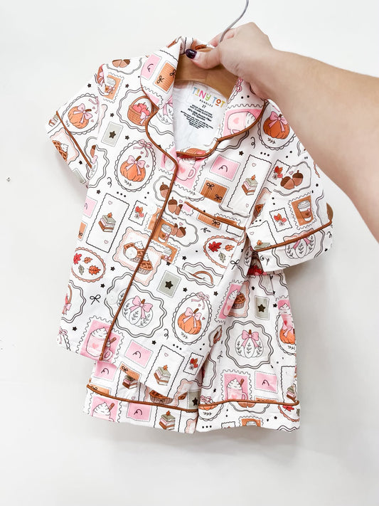 TTB Fall Favorites Short Jammies Set