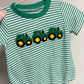 Green Tractor Onesie