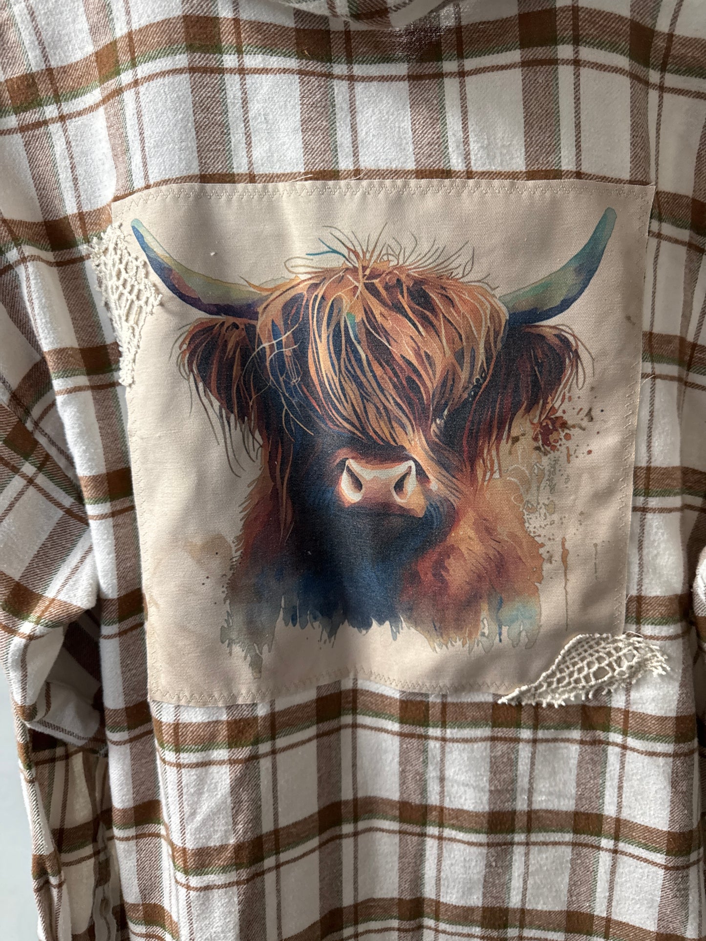 HIGHLAND COW FLANNEL
