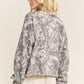 Shelby Camo Quarter Zip Top