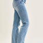 HW Tummy Control Contrast Wash Straight