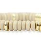 Annie Stretch Bracelet - Sand Dollar Slice