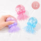 12PCS - Glitter Jellyfish Squeeze Squishy Stress Relief Toy