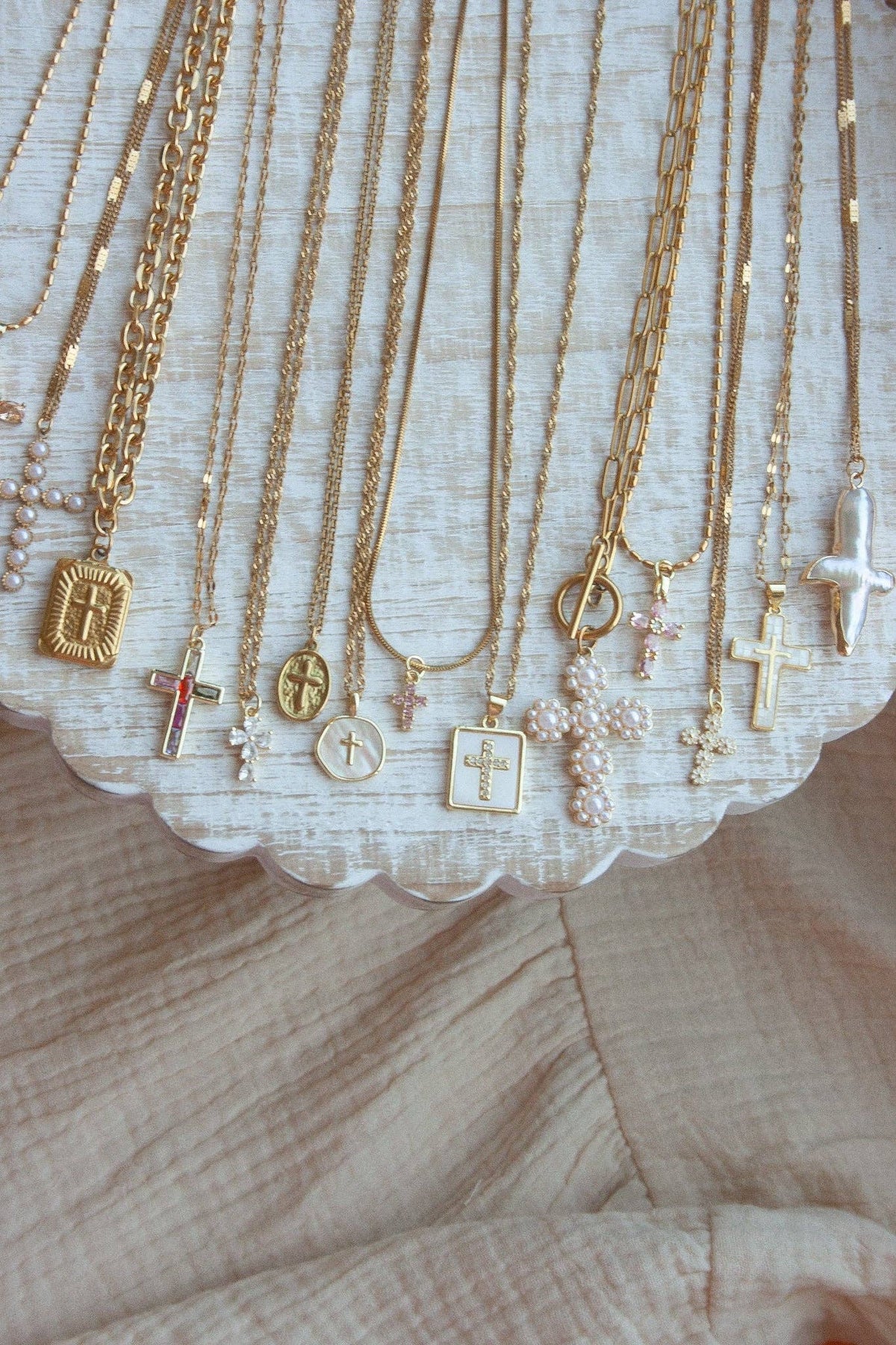 The Light Cross Necklace John 8:12