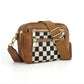 Checkered Crossbody Bag