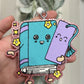 Book w/ Bookmark Freshie