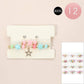 12 SET OF 4 - Kids Star Charm Beaded Stretch Bracelet Earring Set