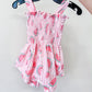 TTB Melon Blossom Smocked Romper