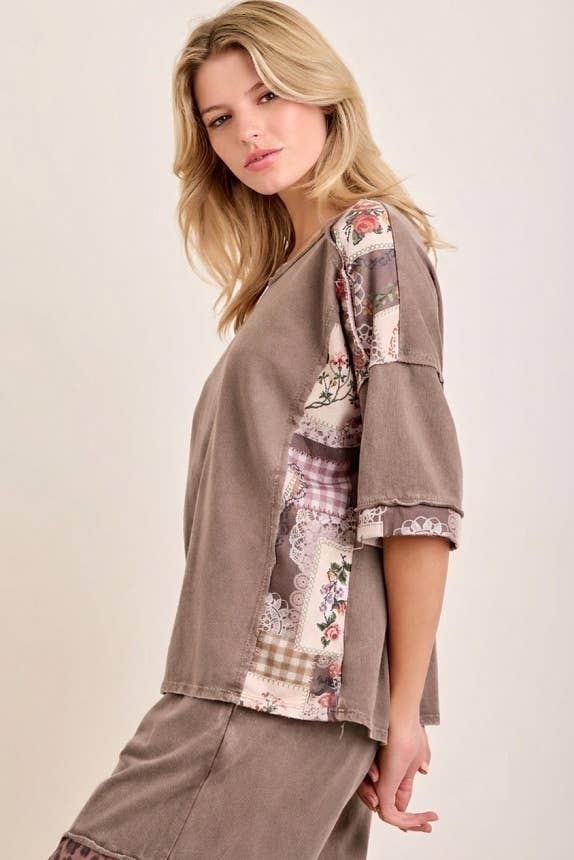 Ash Patch Top