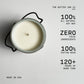 22 oz Butter Jar Candle: Saltwater Mist