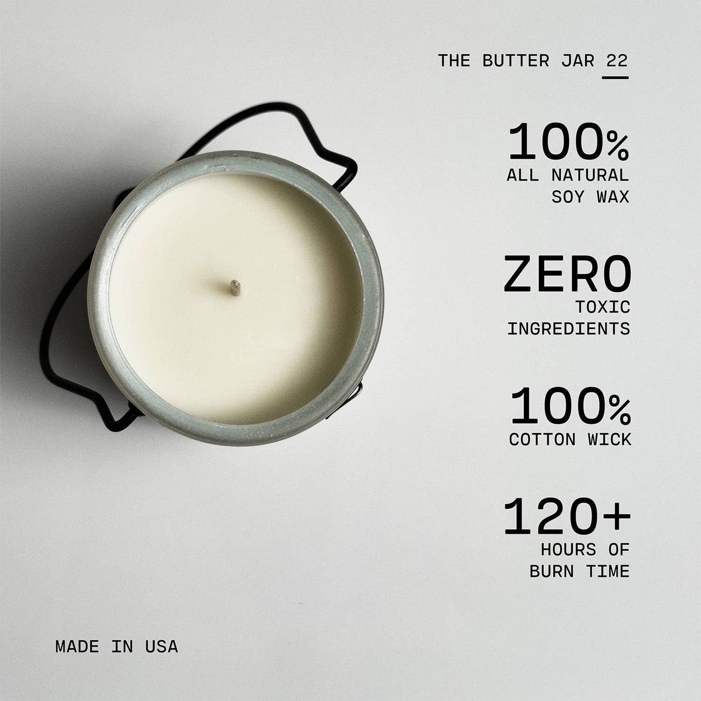 22 oz Butter Jar Candle: Dancing in the Rain