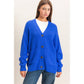 Smith Oversized Knit Buttoned Cardigan
