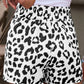 66 Leopard/Checkered High Waisted Athletic Shorts (S-XL): Blue Leopard / Missy / XL