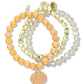 Polka Dot Pumpkin Stretchy Stack