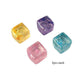 12PCS - Glitter Cube Squeeze Squishy Stress Relief Toy