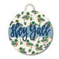 Mallard Duck Circle Hey Y'all Door Hanger