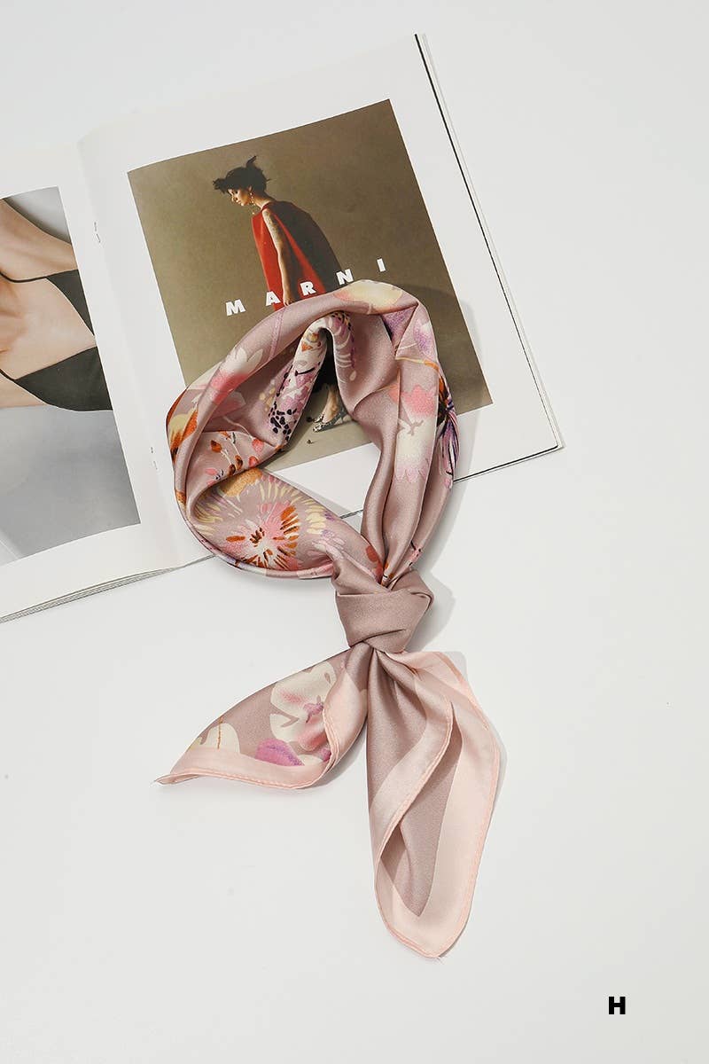 Trendy Print Elegant Neck Scarf