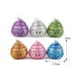 12PCS - Glitter Poop Squeeze Squishy Stress Relief Toy