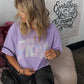 Light Purple Cottage Pray Short Sleeve