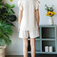 Ruffle Sleeve Top and Shorts Lounge Set