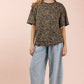 Karen Oversized Leopard Printed Knit Top
