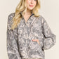 Shelby Camo Quarter Zip Top