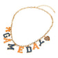 GAME DAY Letter Charm Station Necklace