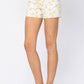 FLOWER PRINT SHORTS