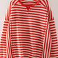 Stripe Waffle Top
