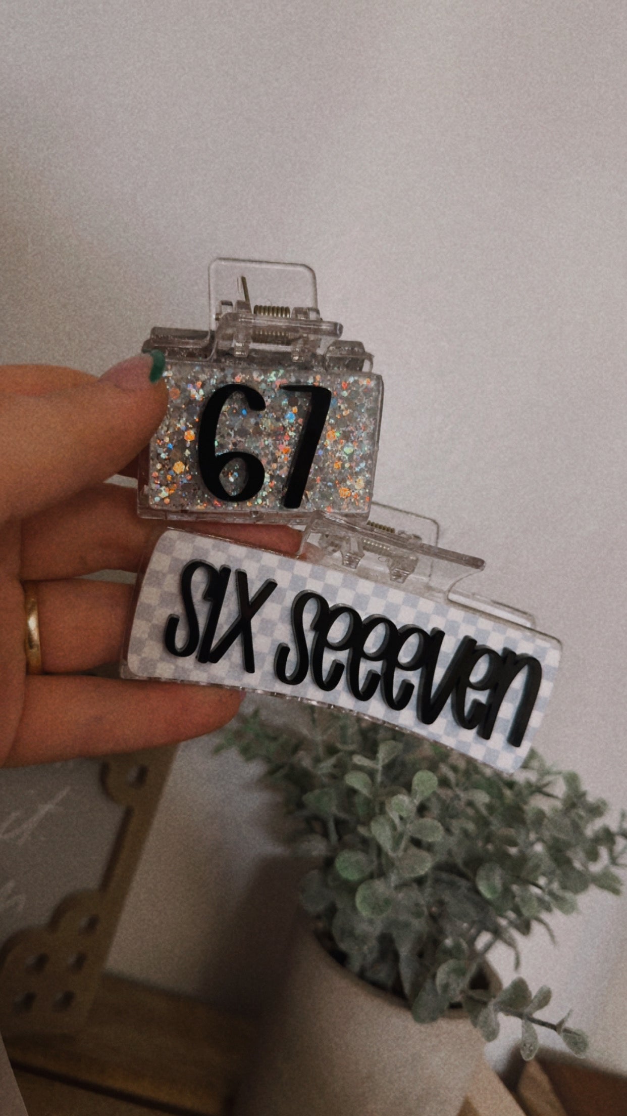 Six Seven Claw Clips