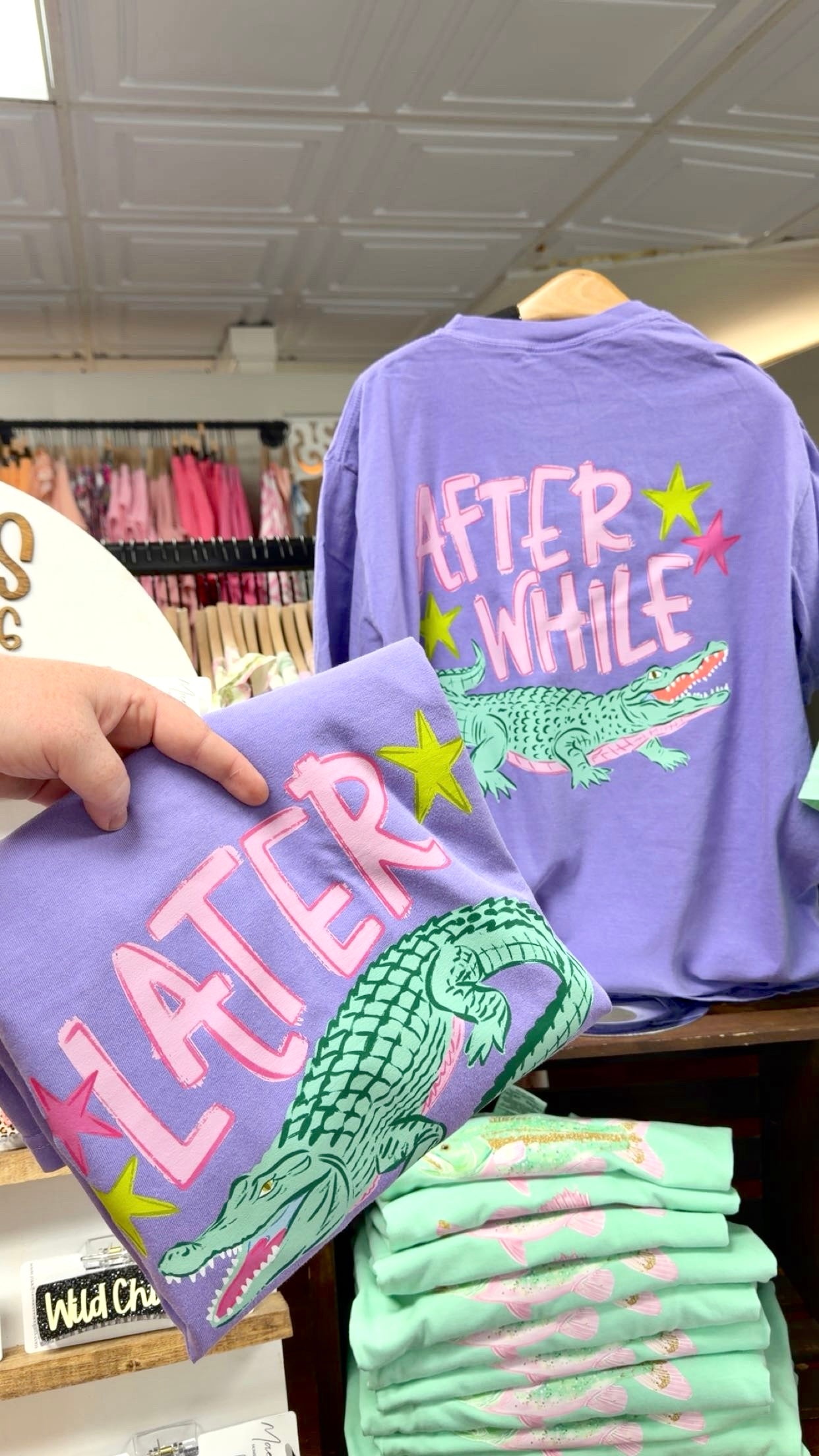 Later Gator After While Crocodile Shirt