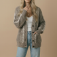 Oversized Chunky Cable Cardigan