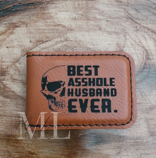 Best Husband Ever Money Clip