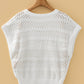Knit Round Neck Dolman Sweater
