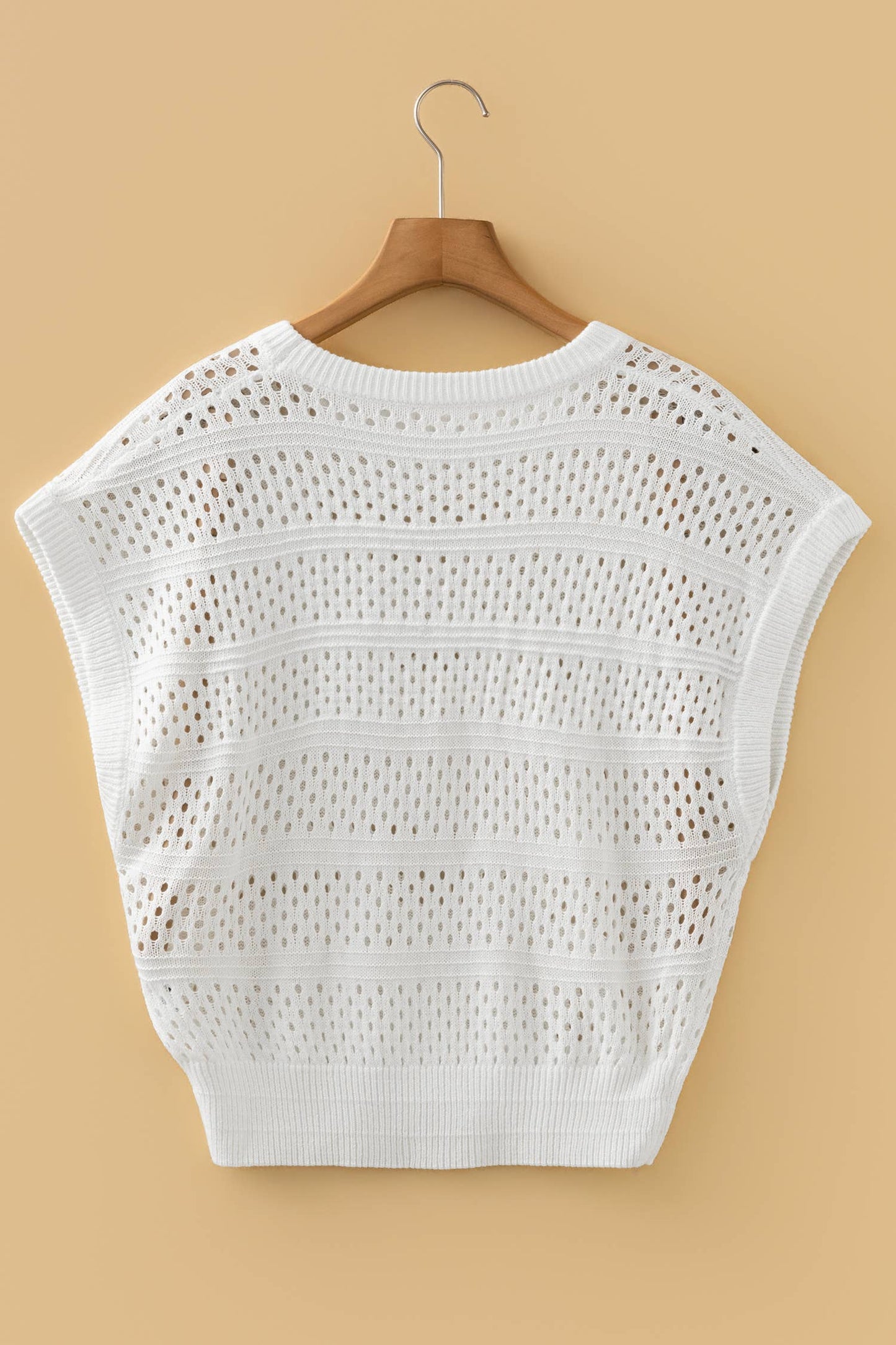 Knit Round Neck Dolman Sweater