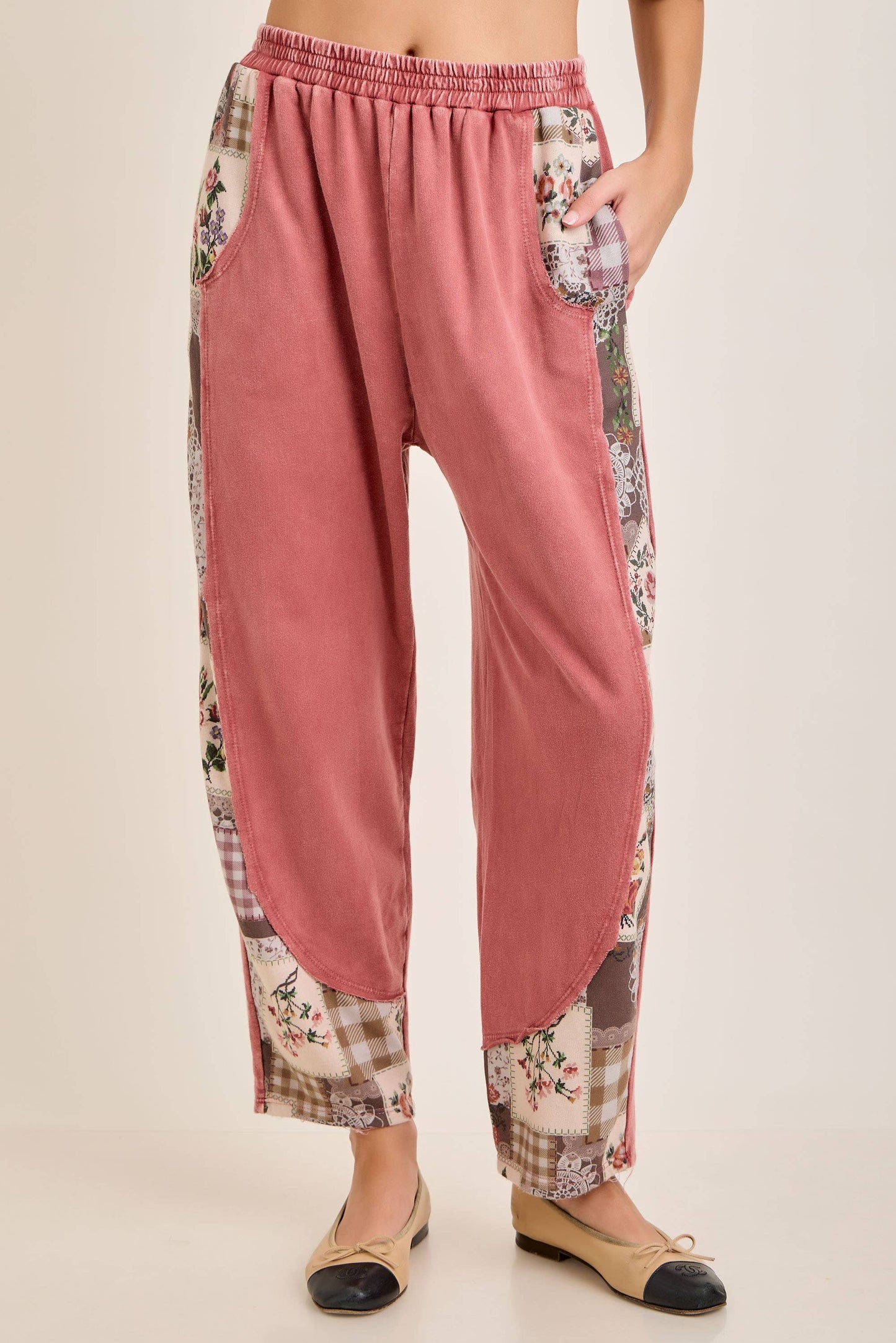 Gina Patch Barrel Pants