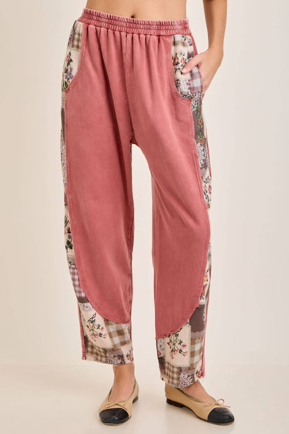 Gina Patch Barrel Pants