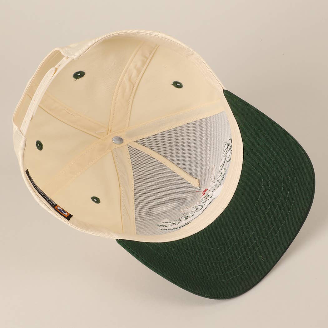 BASEBALL Crossed Bats Two-Tone Trucker Hat