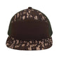 Kids 7 Panel Bottom Camo Snapback Hat