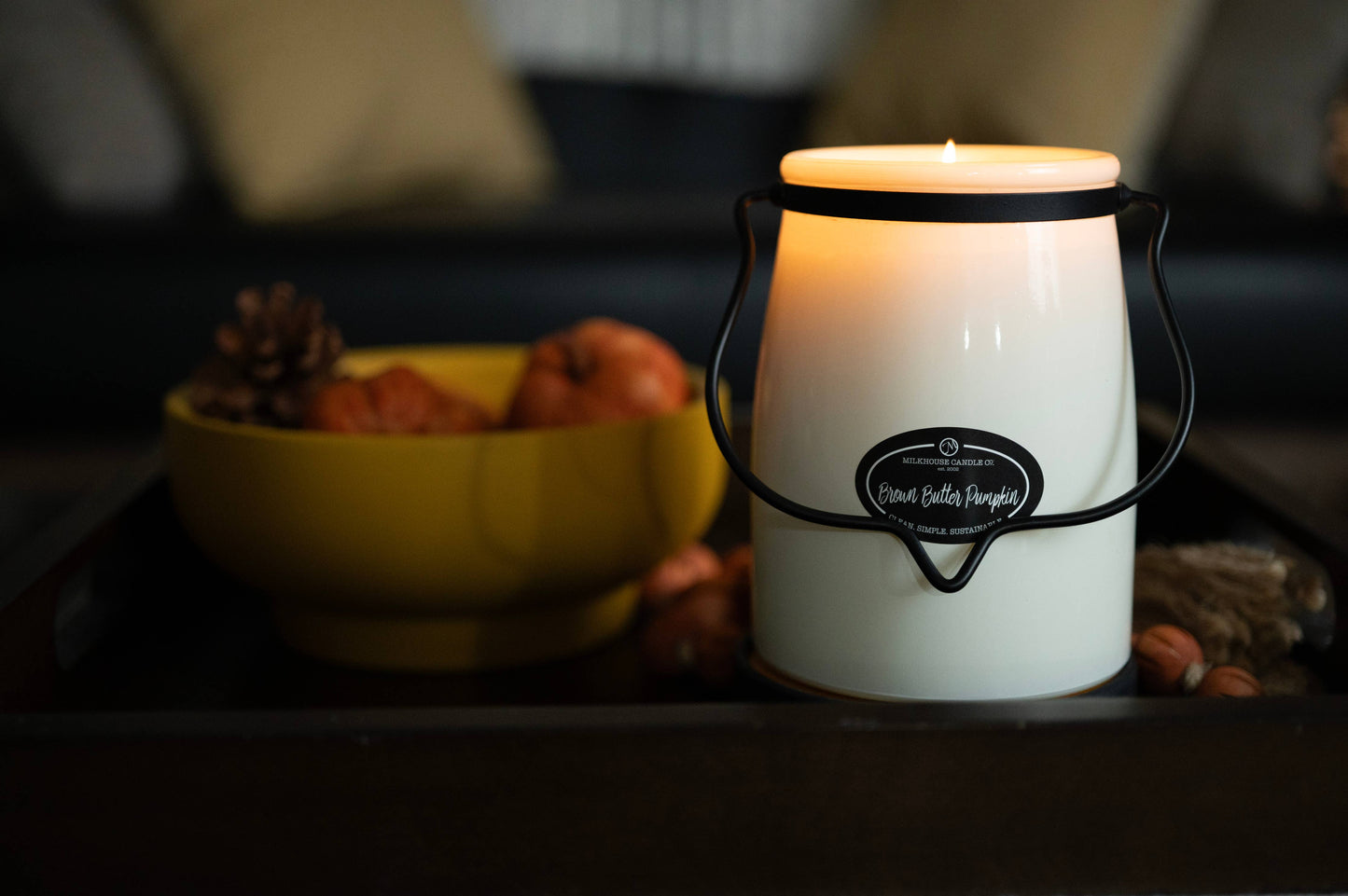 22 oz Butter Jar Candle: Brown Butter Pumpkin
