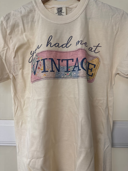 You Had Me at Vintage Shirt