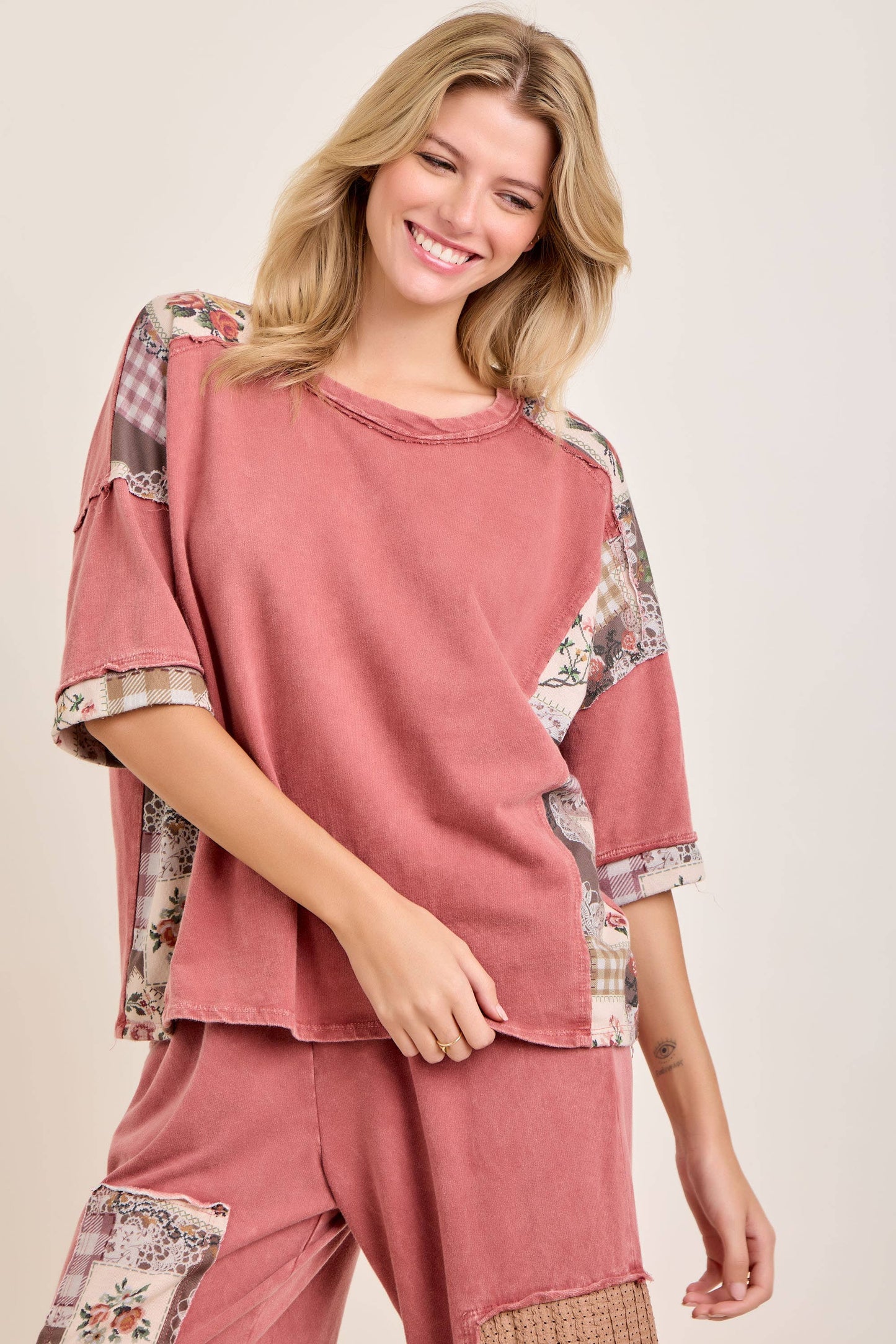 Gina Patch Top